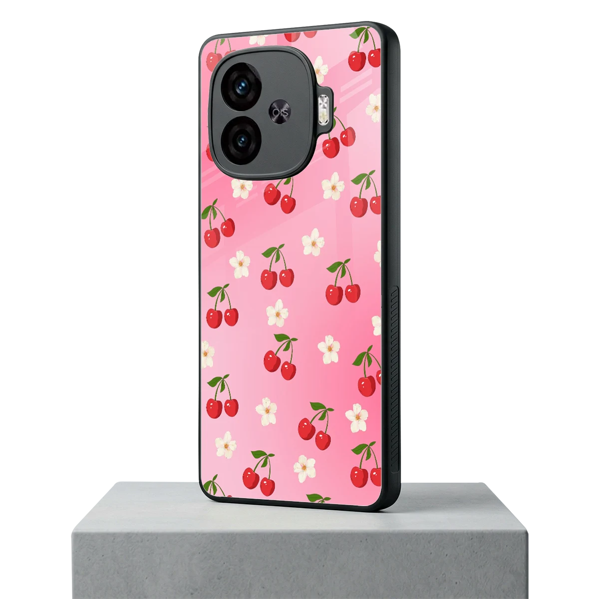 Berry Bliss iqoo neo 10r 5g mobile cover | shockproof glass phone case