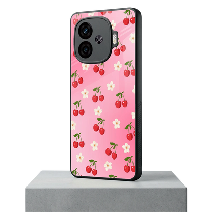 Berry Bliss iqoo neo 10r 5g mobile cover | shockproof glass phone case