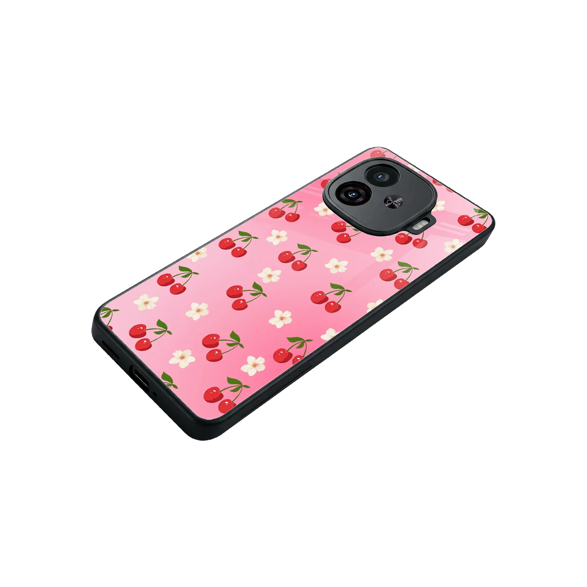 Berry Bliss stylish phone case for iqoo neo 10r 5g | glossy glass and slim fit