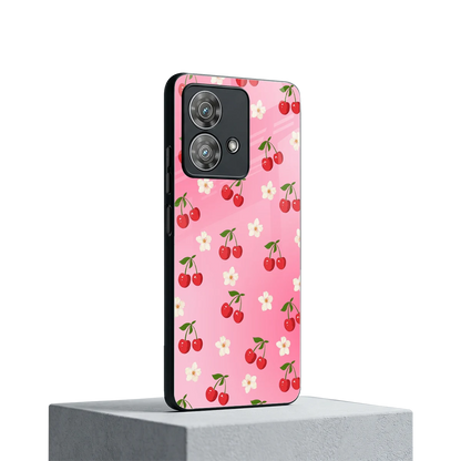 Berry Bliss motorola edge 40 neo 5g mobile cover | shockproof glass phone case