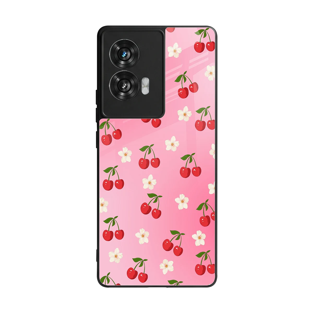 Berry Bliss back phone cover | glass case for motorola edge 50 fusion