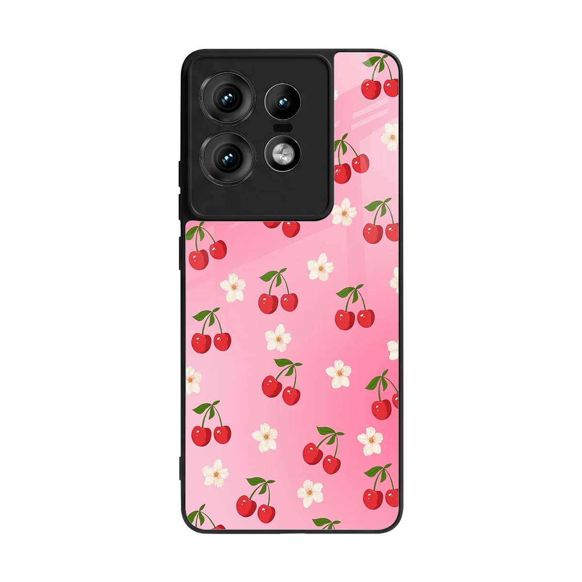 Berry Bliss back phone cover | glass case for motorola edge 50 pro