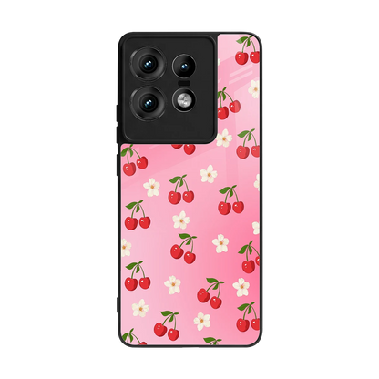 Berry Bliss back phone cover | glass case for motorola edge 50 pro