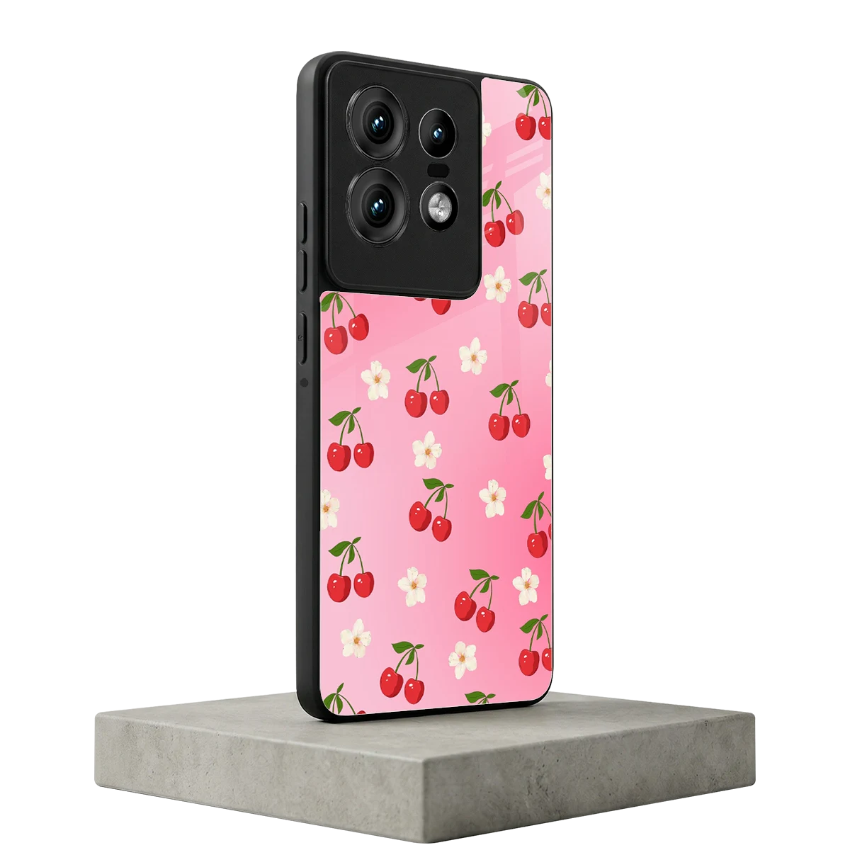 Berry Bliss motorola edge 50 pro mobile cover | shockproof glass phone case