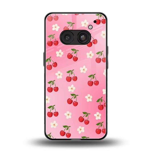 Berry Bliss back phone cover | glass case for nothing phone 2a