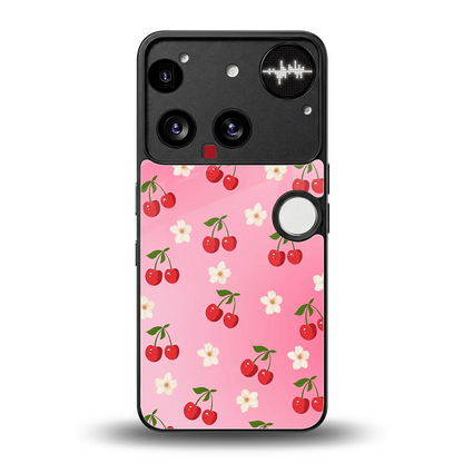 Berry Bliss back phone cover | glass case for nothing phone 3
