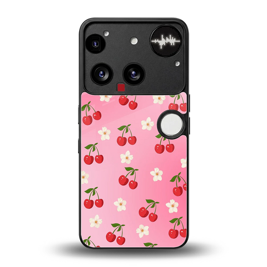Berry Bliss back phone cover | glass case for nothing phone 3