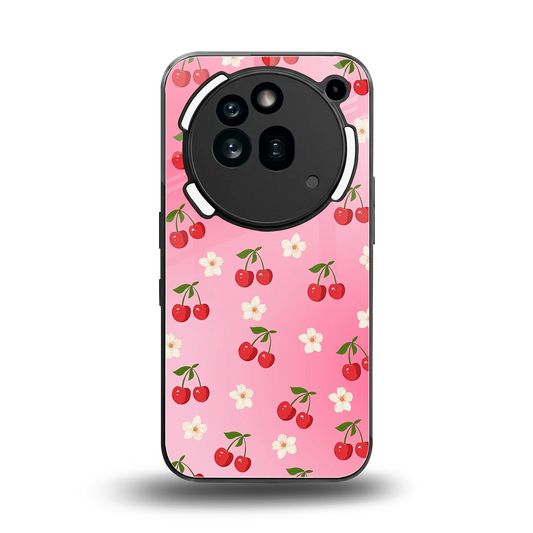 Berry Bliss back phone cover | glass case for nothing phone 3a pro