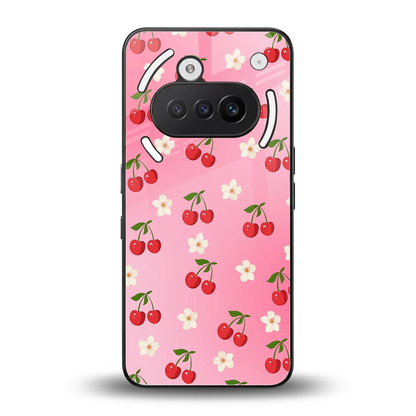 Berry Bliss back phone cover | glass case for nothing phone 3a