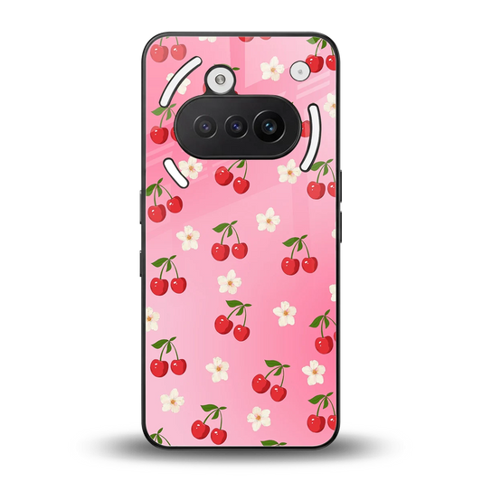 Berry Bliss back phone cover | glass case for nothing phone 3a