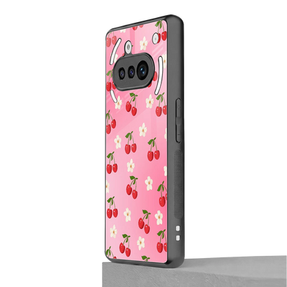 Berry Bliss nothing phone 3a mobile cover | shockproof glass phone case