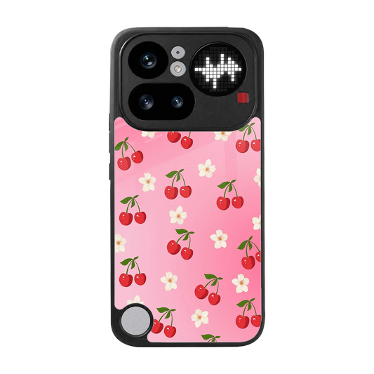 Berry Bliss back phone cover | glass case for nothing phone 4a pro