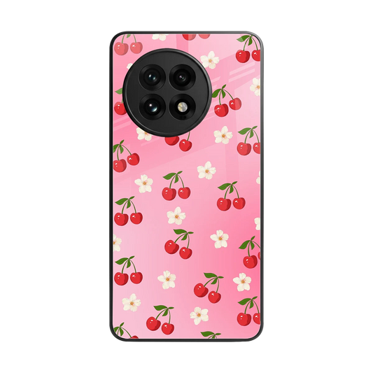 Berry Bliss back phone cover | glass case for oneplus 13r