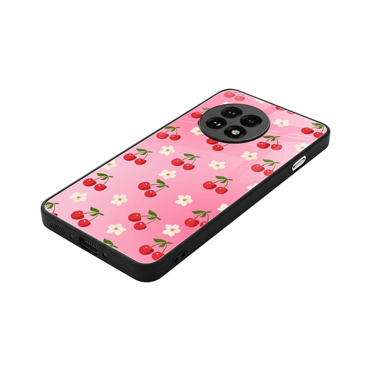 Berry Bliss stylish phone case for oneplus 13r | glossy glass and slim fit