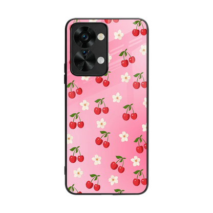 Berry Bliss back phone cover | glass case for oneplus nord 2t