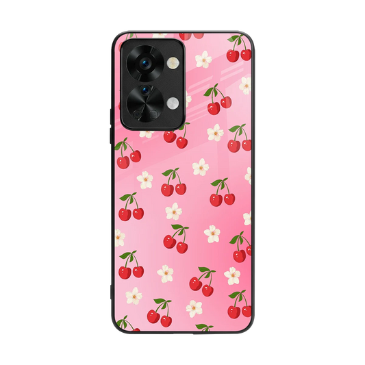 Berry Bliss back phone cover | glass case for oneplus nord 2t