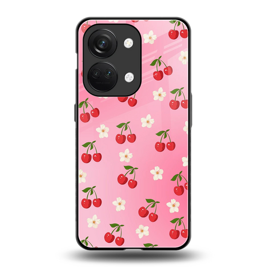 Berry Bliss back phone cover | glass case for oneplus nord 3