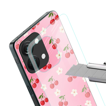 Berry Bliss stylish phone case for oneplus nord 3 | glossy glass and slim fit
