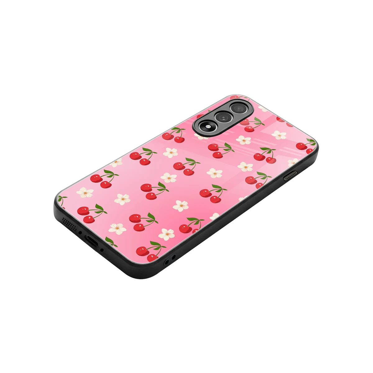 Berry Bliss stylish phone case for oneplus nord 5 | glossy glass and slim fit