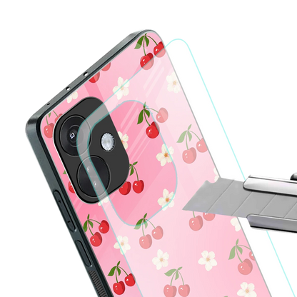 Berry Bliss stylish phone case for oneplus nord ce 3 | glossy glass and slim fit