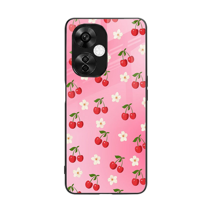 Berry Bliss back phone cover | glass case for oneplus nord ce 3 lite