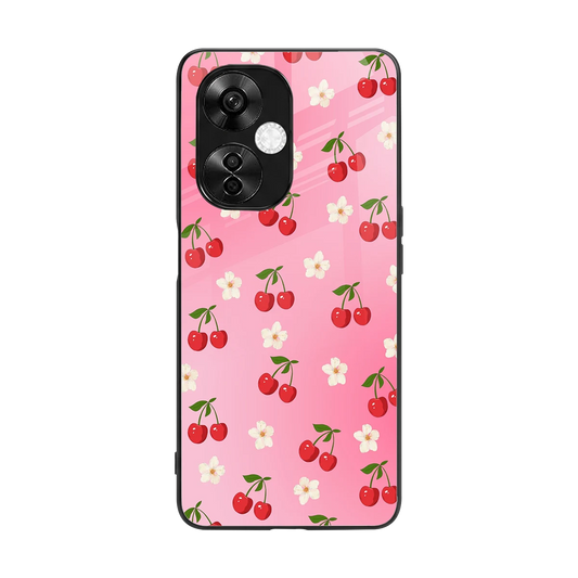 Berry Bliss back phone cover | glass case for oneplus nord ce 3 lite