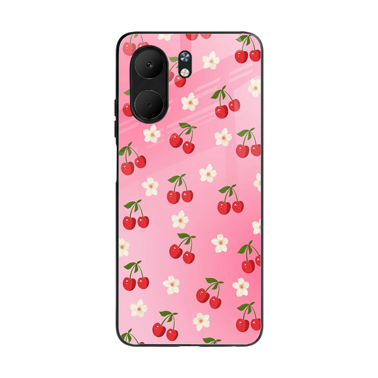 Berry Bliss back phone cover | glass case for oppo a5x 5g