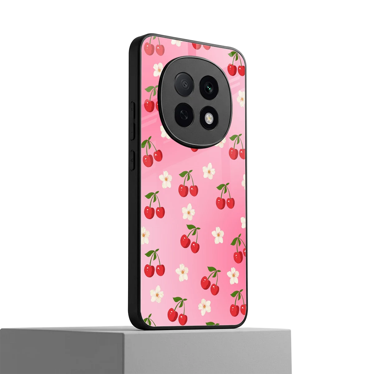 Berry Bliss oppo f29 pro 5g mobile cover | shockproof glass phone case