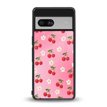 Berry Bliss back phone cover | glass case for google pixel 7a