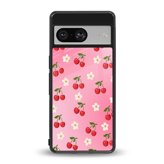 Berry Bliss back phone cover | glass case for google pixel 8