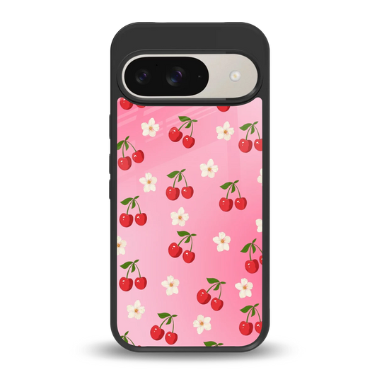 Berry Bliss back phone cover | glass case for google pixel 9