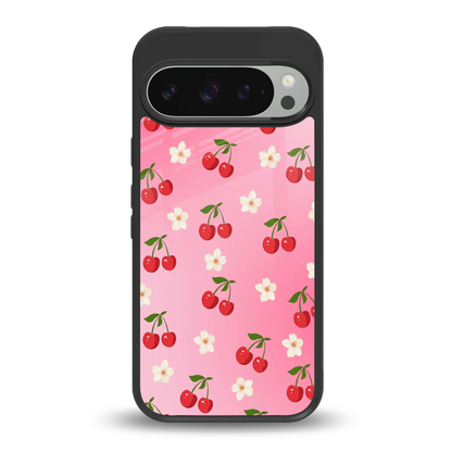 Berry Bliss back phone cover | glass case for google pixel 9 pro