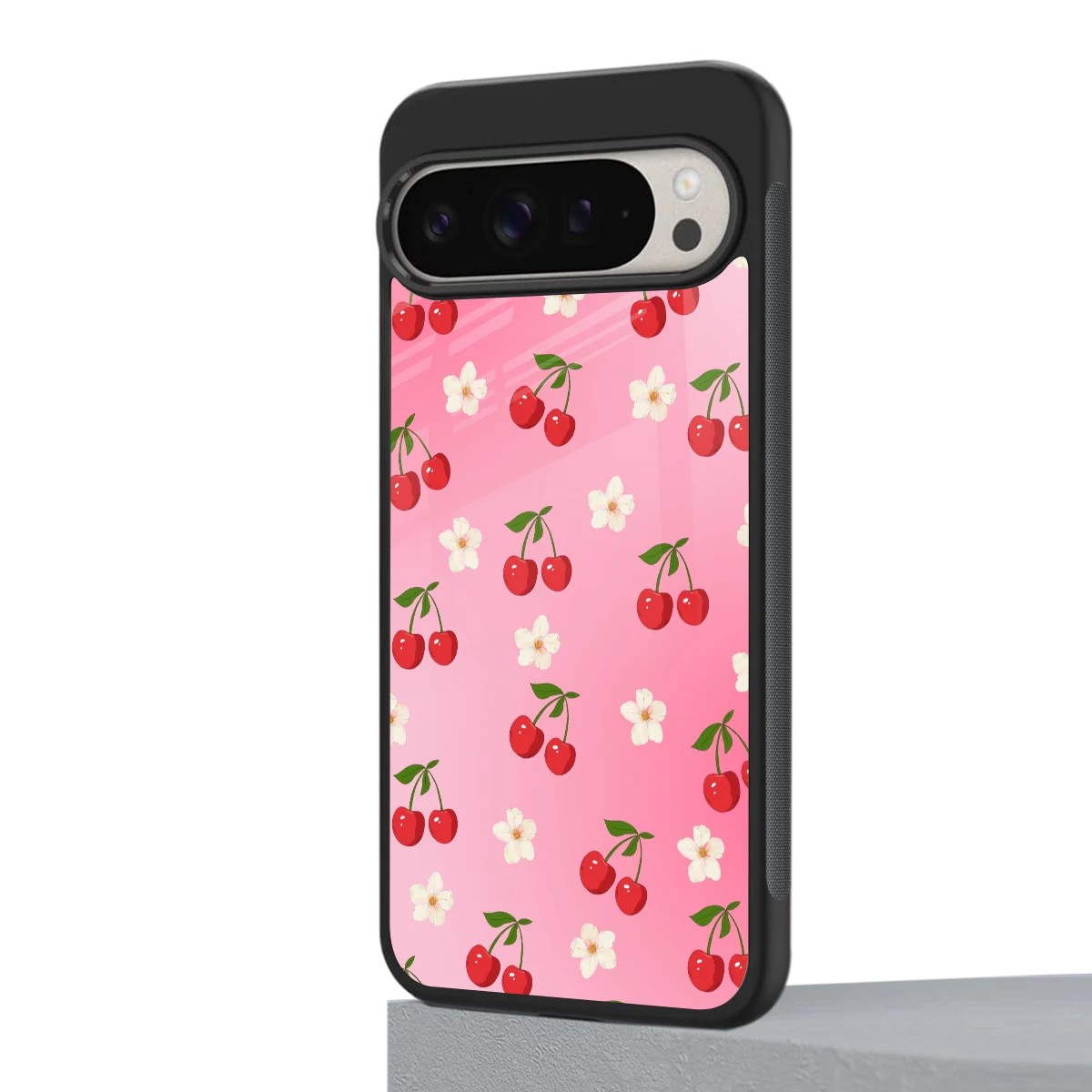 Berry Bliss google pixel 9 pro mobile cover | shockproof glass phone case