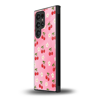 Berry Bliss samsung galaxy s24 ultra mobile cover | shockproof glass phone case