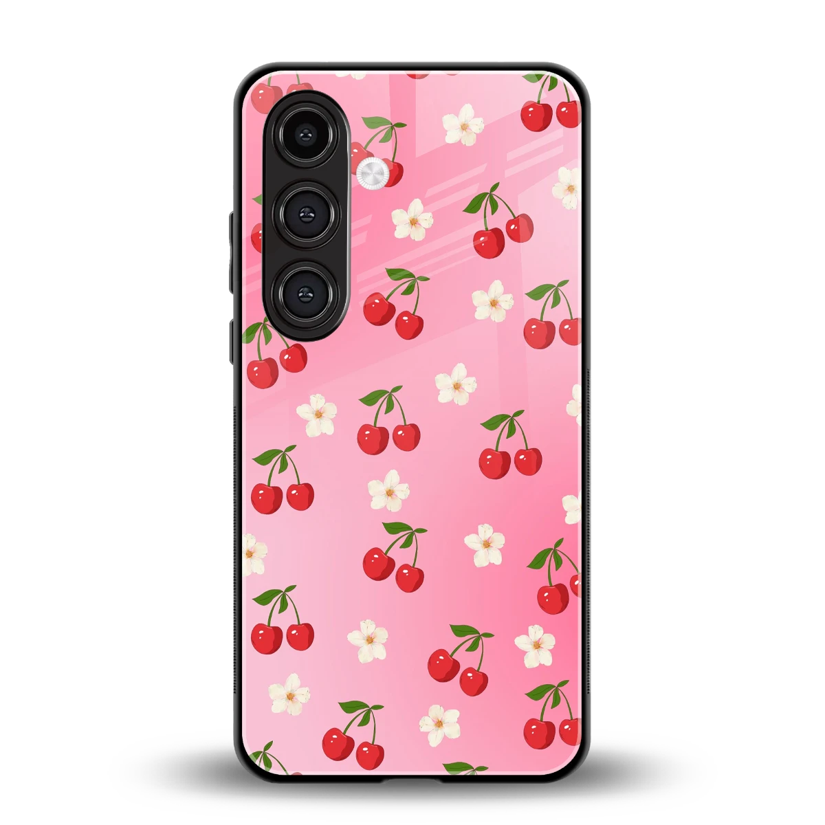 Berry Bliss back phone cover | glass case for samsung galaxy s25 plus