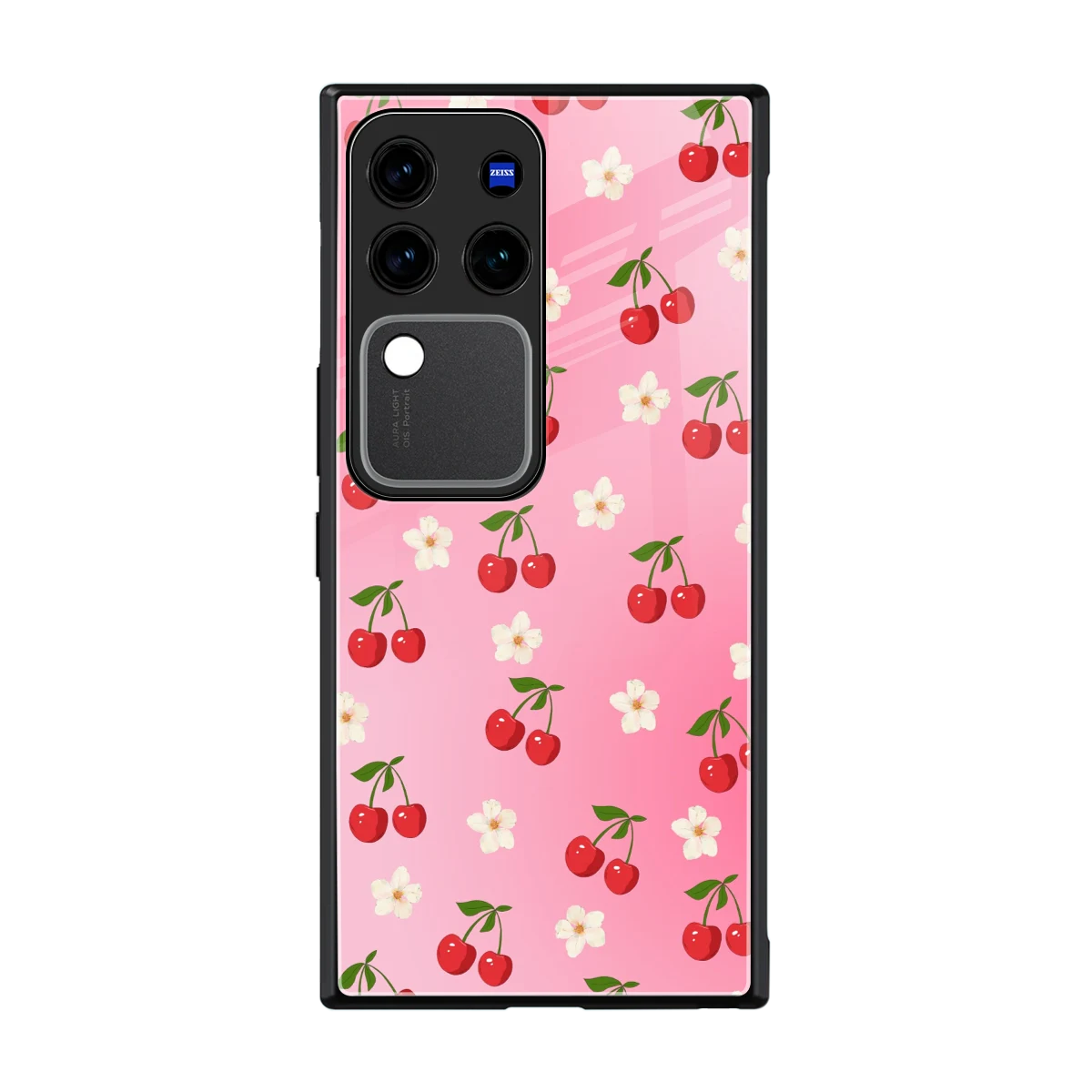 Berry Bliss back phone cover | glass case forvivo v30 pro