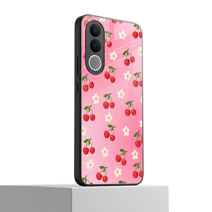 Berry Bliss vivo v70 fe mobile cover | shockproof glass phone case