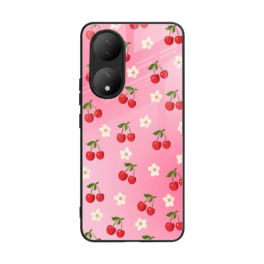Berry Bliss back phone cover | glass case for Vivo-y100