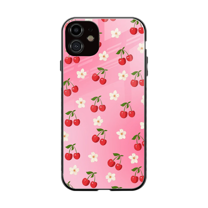 Berry Bliss back phone cover | glass case for iphone 12