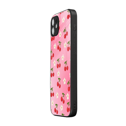 Berry Bliss iphone 12 mobile cover | shockproof glass phone case