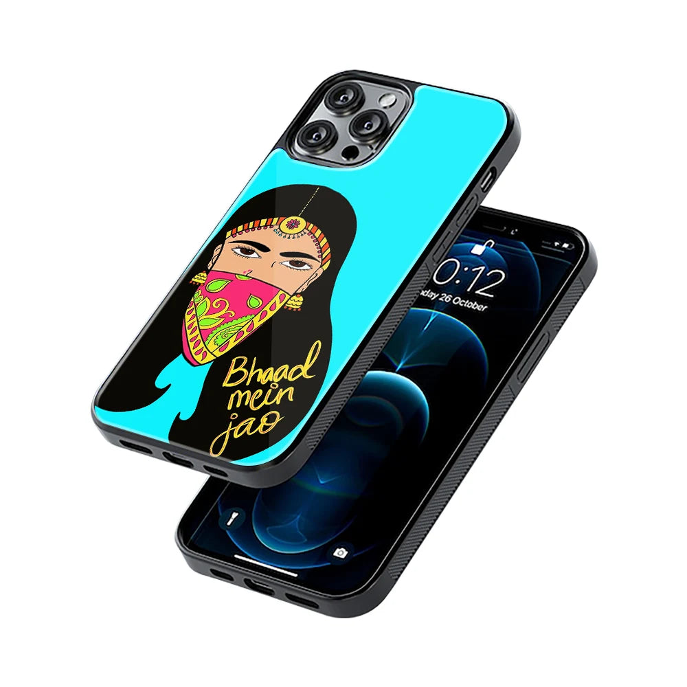 Protective Glass Back Phone Case Compatible with iPhone, Samsung, OnePlus, Pixel & More