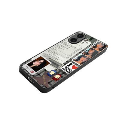 Billie Eilish stylish phone case for oneplus nord ce5 5g | glossy glass and slim fit