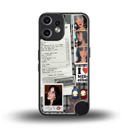 Billie Eilish back phone cover | glass case for cmf nothing phone 2 pro
