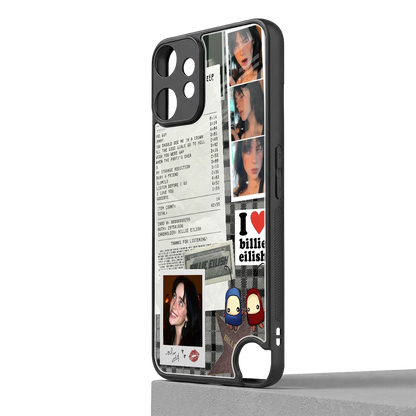 Billie Eilish cmf nothing phone 2 pro mobile cover | shockproof glass phone case