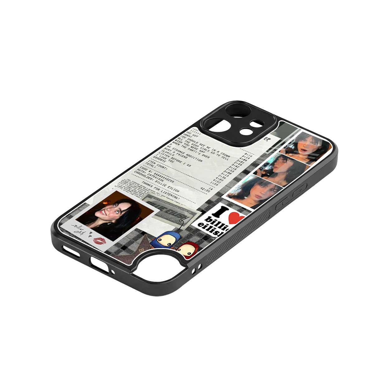 Billie Eilish stylish phone case for cmf nothing phone 2 pro | glossy glass and slim fit