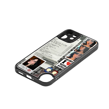 Billie Eilish stylish phone case for cmf nothing phone 2 pro | glossy glass and slim fit