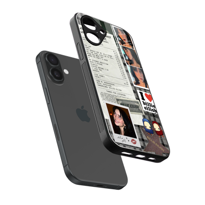 Billie Eilish Phone Case for Iphone 16 | Glass Case