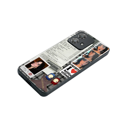 Billie Eilish stylish phone case for motorola edge 40 neo 5g | glossy glass and slim fit