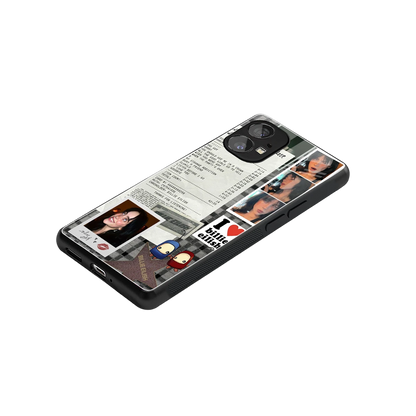 Billie Eilish stylish phone case for nothing phone 1 | glossy glass and slim fit