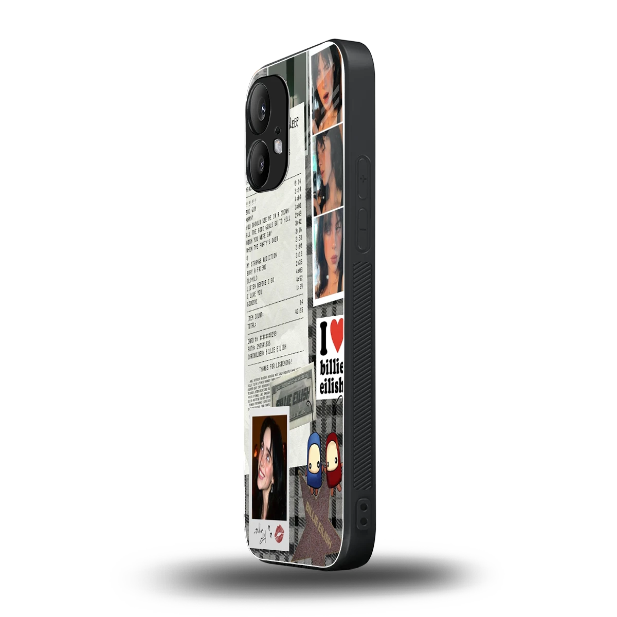 Billie Eilish nothing phone 2 mobile cover | shockproof glass phone case